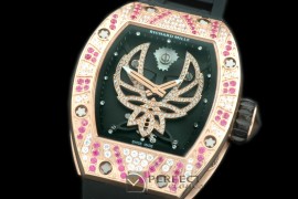 RM051-113D Phoenix Tourbillon RG/RU Skeleton Asian 21J Decor