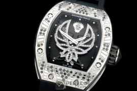 RM051-102D Phoenix Tourbillon SS/RU Skeleton Asian 21J Decor