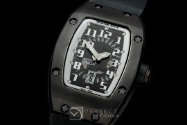 RM007-221 PVD/RU Black/White Asian 21J Decorated