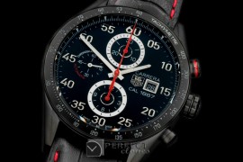 TG1887-213L Carrera 1887 Date Chrono PVD/LE Black A-7750