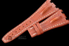 APA00111 Gen Croc Brown Horn Back Strap for AP Watches
