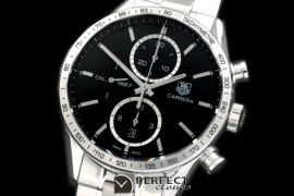 TG1887-222 Carrera 1887 Chrono SS/SS Black Asia 7750