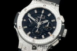 HAB00101D Aero Bang SS/RU/Diam Black Skeleton A-7750
