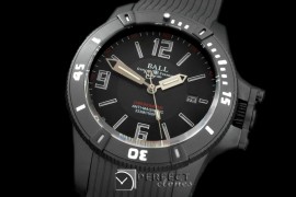 BALL10013 HydrocarbonDate PVD/LE Black J-Miyota 8205