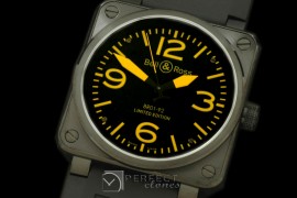 BO-019217 BR01-92 Automatic PVD/RU Black/Amble A-2836