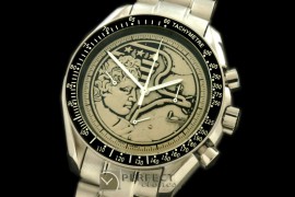 OMSP10006 Commerative Grey Dial SS/SS Venus 75 Clone Manual Chro