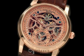 PPCC10028 Classic Skeleton RG/LE Rose Gold Asian 2813