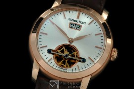 APJA01036 Jules Audemars Big Date/Tourbillon RG/LE White Asian