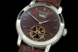 APJA01033 Jules Audemars Big Date/Tourbillon SS/LE Brown Asian