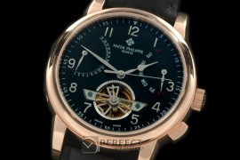 VC00248 Matle Tourbillon Calender RG/LE Black Asian Auto 2813