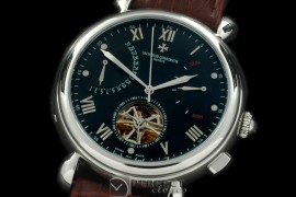 VC00233 Matle Tourbillon Calender SS/LE Black Asian Auto 2813