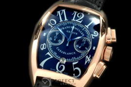 FMCA01128 Casablanca Chrono RG/RU Blue Jap OS2Qtz Chrono
