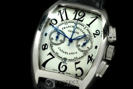 FMCA01112 Casablanca Chrono SS/RU White Jap OS2Qtz Chrono