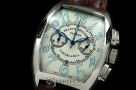 FMCA01114 Casablanca Chrono SS/RU White Jap OS2Qtz Chrono