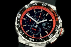 TGF1-00233L Formula 1 Calibre 16 SS/RU Black/Org OS 2Quartz