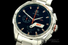 TGCA10202 Grand Carrera GT SS/SS Black Jap Quartz Chrono