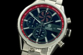 TG-50-003S Carrera 50yrs Anni Chrono SS/SS Black/Red Jap OS2Qu