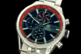 TG-50-004S Carrera 50yrs Anni Chrono SS/SS Black/Org Jap OS2Qu
