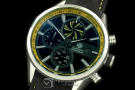 TG-50-002L Carrera 50yrs Anni Chrono SS/LE Black/Ylw Jap OS2Qu