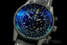 BLNVC20117L Navitimer Cosmonaute PVD/LE Black/Ylw Jap OS2Qtz