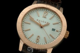 BVL00111L Bulgari Bulgari Auto RG/LE White Jap Miyota 9015