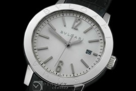 BVL00101L Bulgari Bulgari Auto SS/LE White Jap Miyota 9015