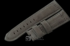PNA00309 24/22 Calf Leather Distressed Black for 44mm Panera