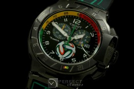 TS10003 2014 Fifa World Ed Chrono PVD/RU Black/Green Swiss Eta Q