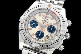BLB01-00101 Chronomat B01 SS/SS White Sticks A-77528800bph
