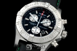 BLSWC10007 Seawolf Chrono SS/NY Black Stk Swiss Eta Qtz 251.262