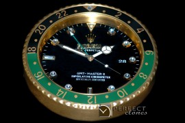 RLDC20147 Dealer Clock GMT Style Green Green/Black Swiss Quartz