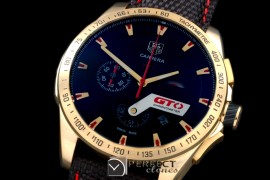 TG-GTO-112N Carrera GTO Chrono YG/NY Black/Red Jap OS2Quartz