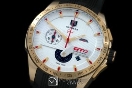 TG-GTO-111R Carrera GTO Chrono YG/RU White Jap OS2Quartz