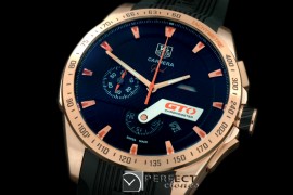 TG-GTO-123R Carrera GTO Chrono RG/RU Black/Orange Jap OS2Quart