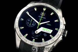 TG-GTO-105R Carrera GTO Chrono SS/NY Black/Green Jap OS2Quartz