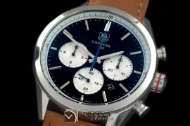 TG-CH80-108 Carrera CH 80Anni Chrono SS/LE Black/Blue Jap OS2Q