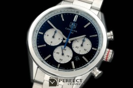 TG-CH80-108S Carrera CH 80Anni Chrono SS/SS Black/Blue Jap OS20