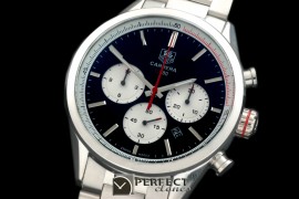 TG-CH80-107S Carrera CH 80Anni Chrono SS/SS Black/Red Jap OS2Q