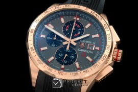 TG-SN-113 Carrera 16 Senna Ed Chrono RG/RU Grey Jap OS2Qtz