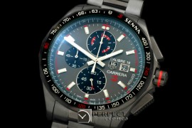 TG-SN-124S Carrera 16 Senna Ed Chrono PVD/PVD Grey Jap OS2Qtz