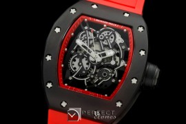 RM055-113 RM-055 Bubba Watson Tourbillon CER/PVD/RU Custom Skele
