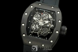 RM055-111 RM-055 Bubba Watson Tourbillon CER/PVD/RU Custom Skele