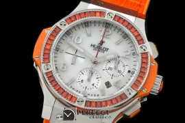 HBSQ10004 Big Bang Pearl SS/Sq Orange Ruby White A-7750