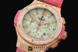 HBSQ10019 Big Bang Pearl RG/Sq Pink Ruby White A-7750