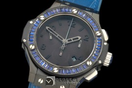 HBSQ10026 Big Bang Pearl /Sq D-Blue Ruby All Black A-7750