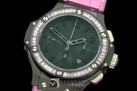 HBSQ10027 Big Bang Pearl /Sq Violet Ruby All Black A-7750