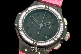 HBSQ10029 Big Bang Pearl /Sq Pink Ruby All Black A-7750