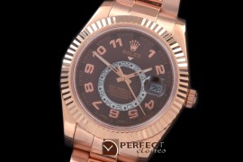RSKD02012 SkyDweller RG/RG Brown ST 3855