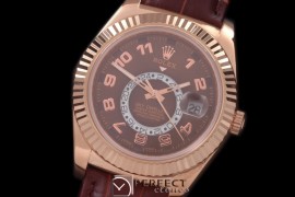RSKD02012L SkyDweller RG/LE Brown ST 3855