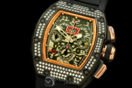 RM011-114D Carbon/Rose Gold Flyback PVD/RU Asian 77528800